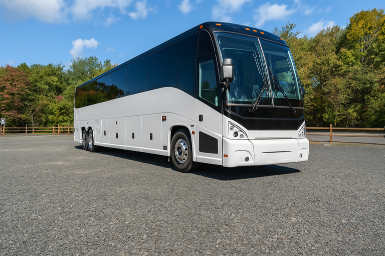 Houston Coach Bus Service 56 Passenger Coach Bus