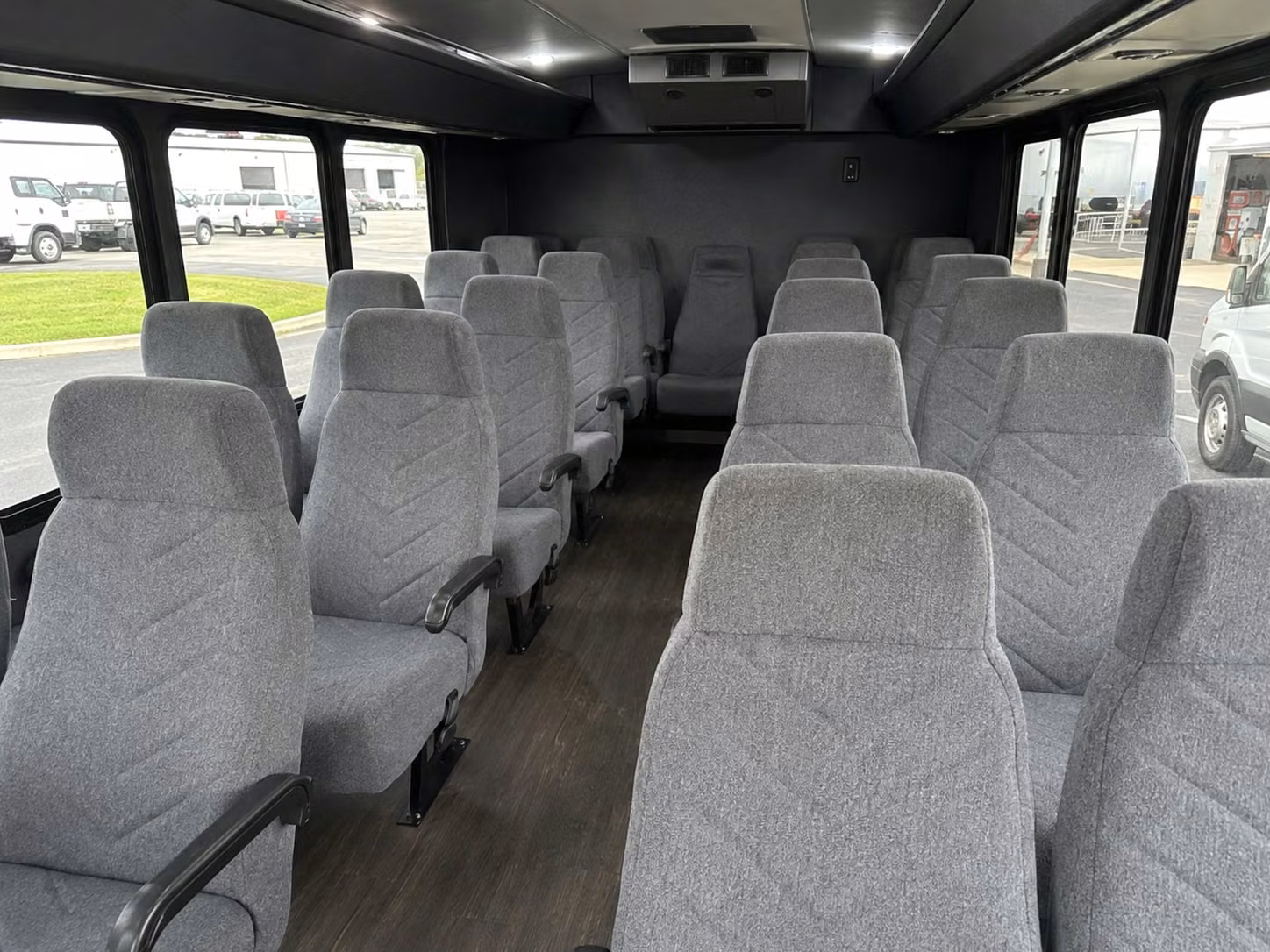 20 passenger minibus inside