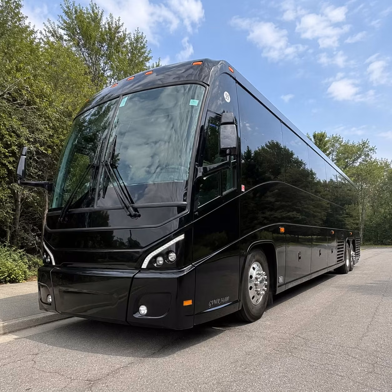 charter bus transportation for ellington field joint reserve base personnel in houston