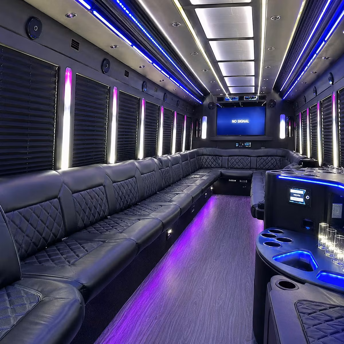party bus inside