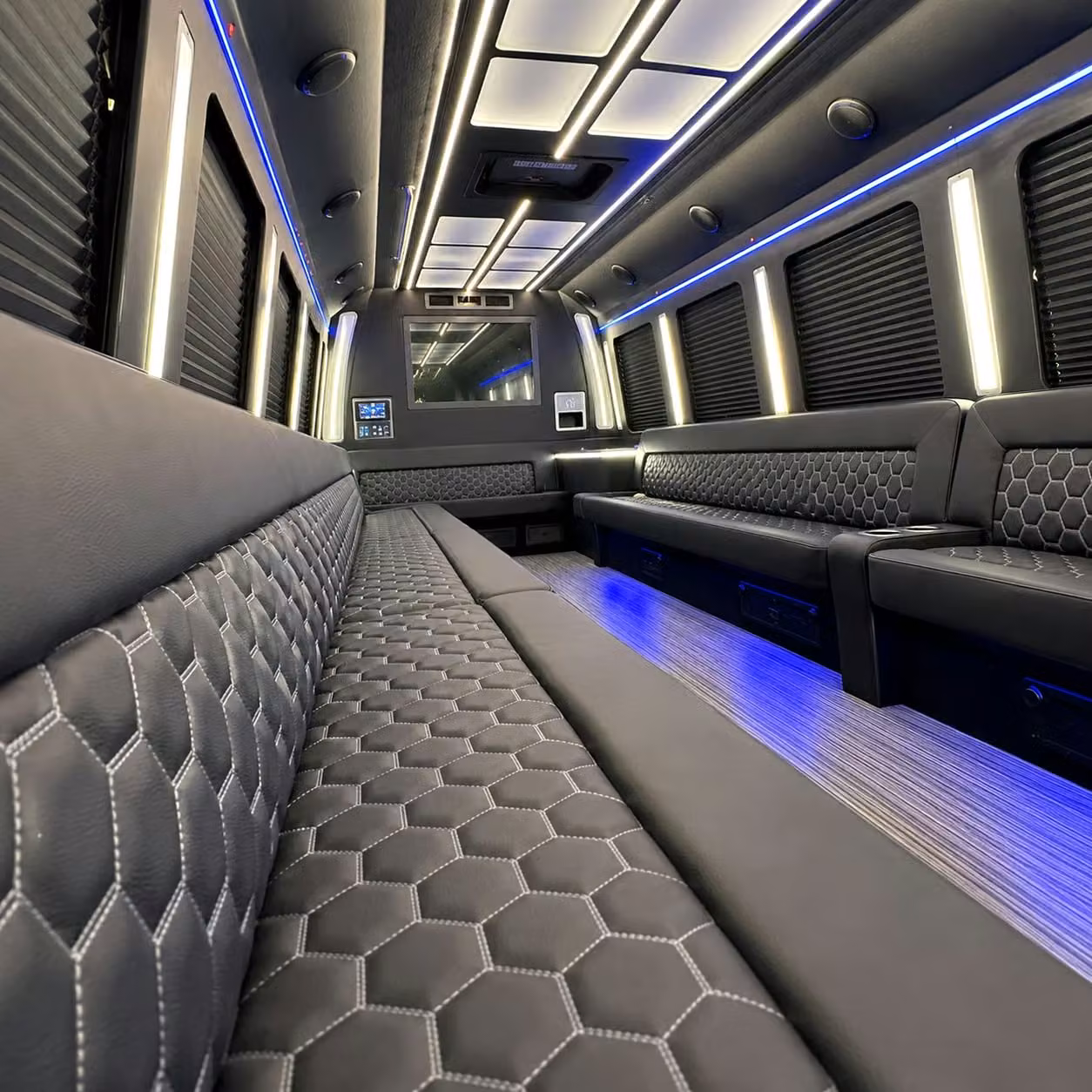 party bus interior