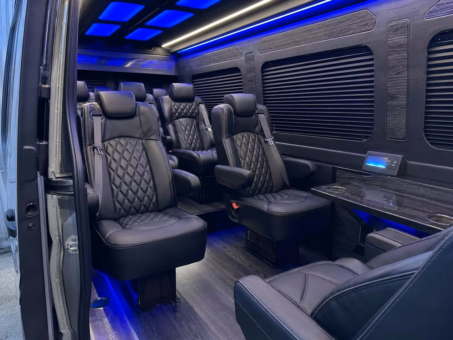 sprinter van transportation for groups and events across houston